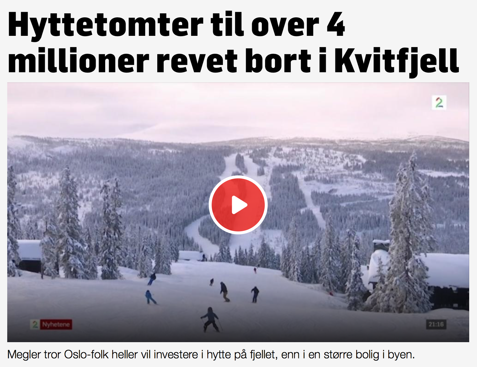 TV2 Kvitfjell Varden